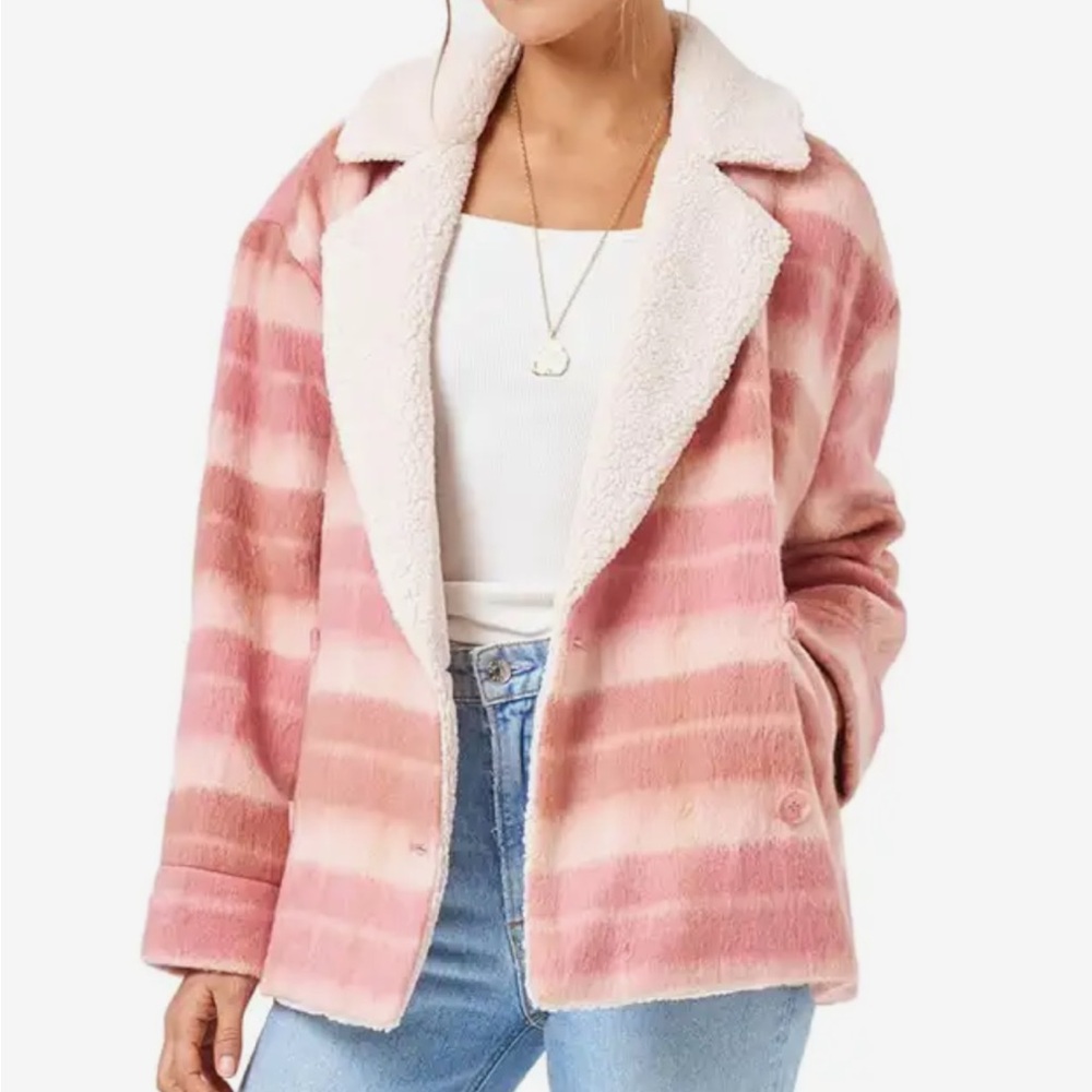 L*Space Brand New without tags Plaid About You Jacket Size Medium